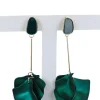 Aretes Largos Pétalos