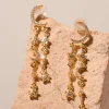 Aretes luna brillos