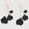 Aretes petalos barrita