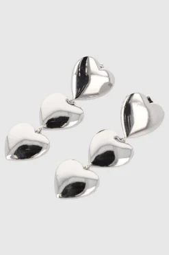 Aretes triple corazon