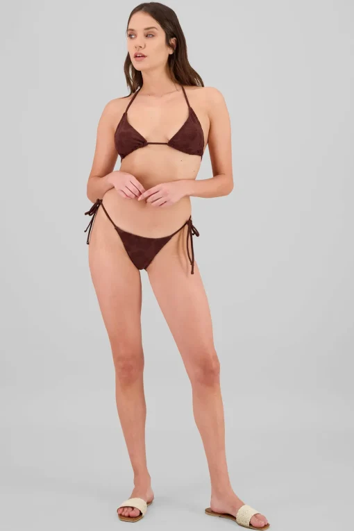 Bikini 3 pz flores textura