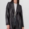 Blazer midi vinipiel