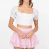 Blusa con manga abullonada