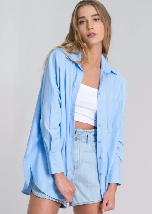 Blusa oversize elevadores