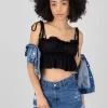 Blusa smock tirantes