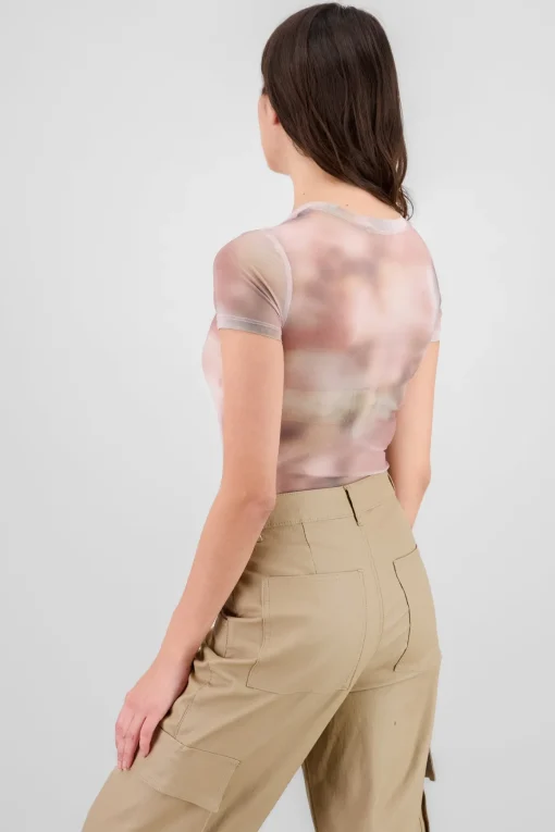 Bodysuit mesh degradado