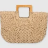 Bolsa con asas madera