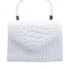 Bolsa Crossbody Cocodrilo Cadenas