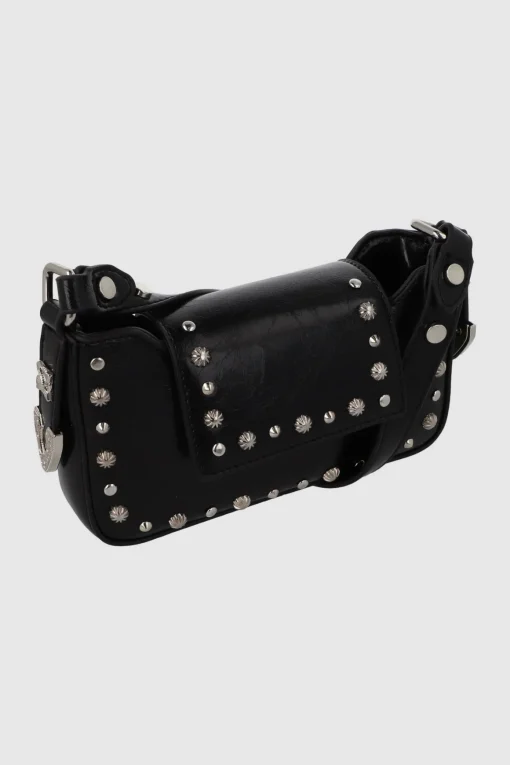 Bolsa crossbody studs sobre