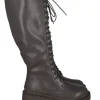 Bota combat larga rodilla