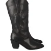 Bota vaquera bordado monocolor