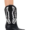 Botas vaqueras bicolor