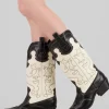 Botas vaqueras bicolor costuras