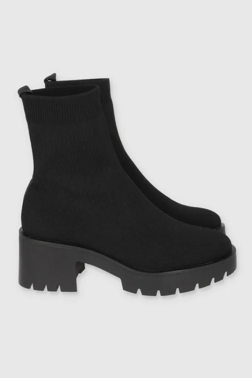 Botin Calcetin Punta Redonda