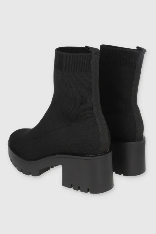 Botin Calcetin Punta Redonda