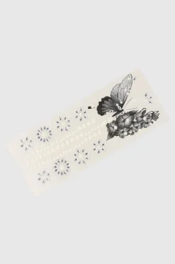 Brillos faciales tatuaje transparente