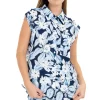 Camisa manga corta flores