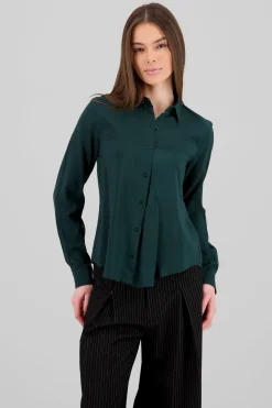 Camisa Manga Larga Lisa