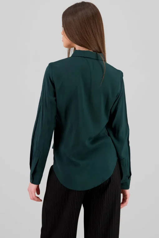 Camisa Manga Larga Lisa