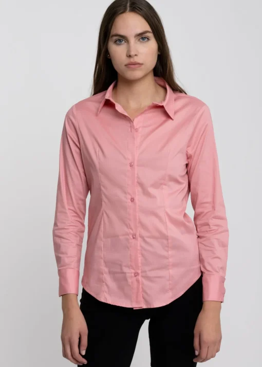 Camisa manga larga pinzas