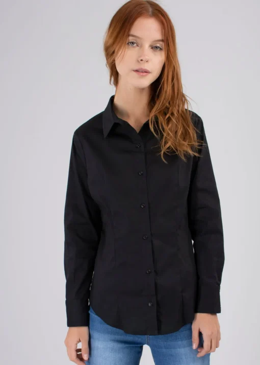 Camisa manga larga pinzas