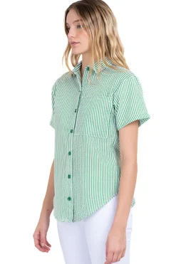 Camisa M/C rayas