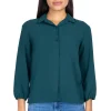 Camisa monocolor texturizada