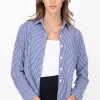 Camisa Rayas Asimétrica