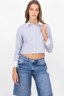 Camisa Rayas Manga Larga