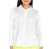 Camisa satín manga larga botones