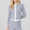 Cardigan rayas viscosa con boton Hypsters