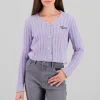Cardigan suave detalle parche
