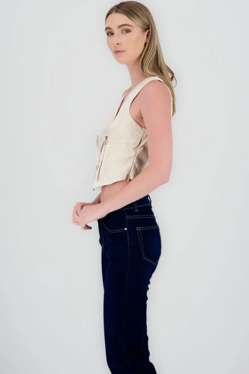 Chaleco con lace up