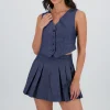 Chaleco sastre denim