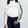 Chamarra nylon lineas costados