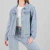 Chamarra trucker oversize