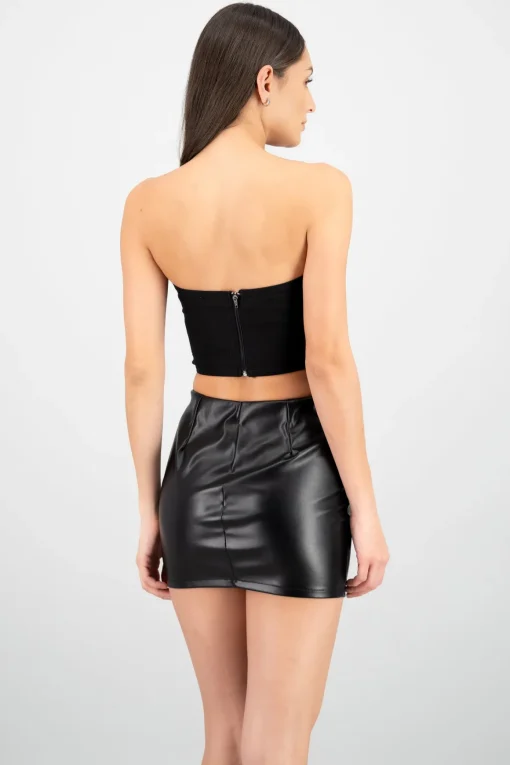 Corset strapless varillas metalico