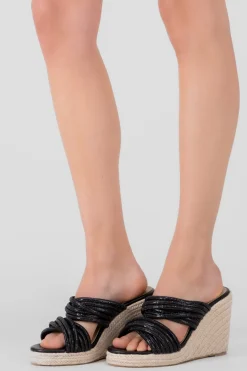 Cuña tiras brillos