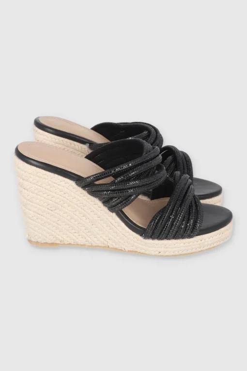 Cuña tiras brillos