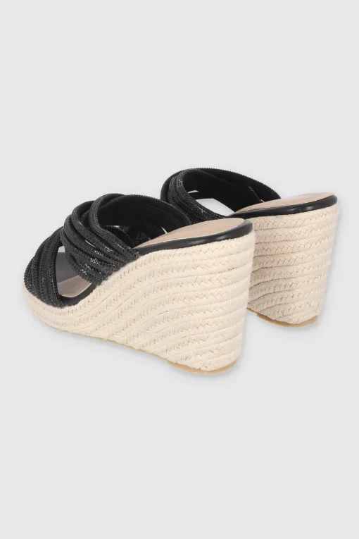Cuña tiras brillos