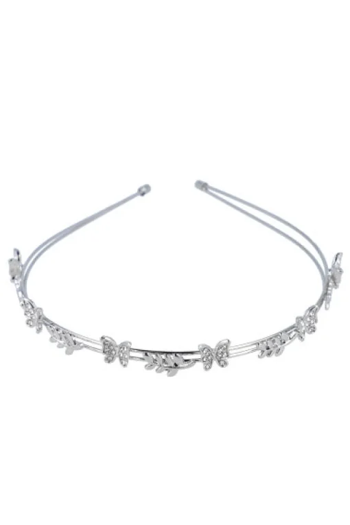 Diadema doble mariposas