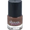 Esmalte café efecto brilloso