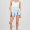 Falda mini chiffon doble olan Hypsters