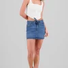 Falda mini cinto
