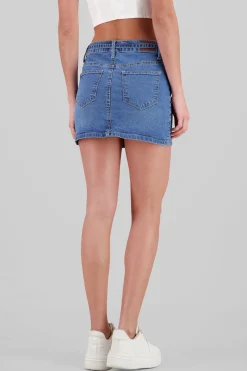 Falda mini cinto