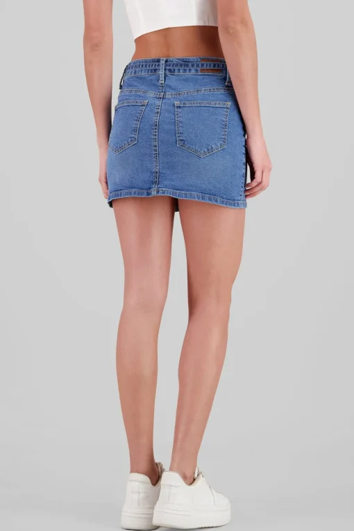 Falda mini cinto