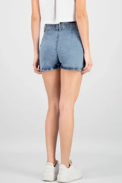 Falda short cinto 2 bolsas