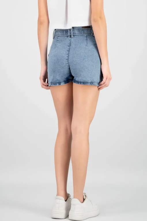 Falda short cinto 2 bolsas