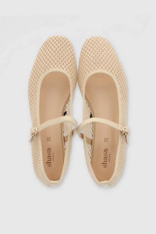 Flat malla brillos correa