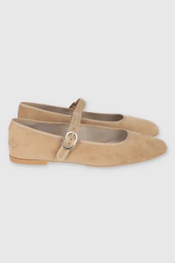 Flat mary jane contrastes bies